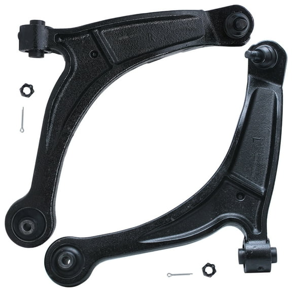 Detroit Axle - Front Lower Control Arms w/Ball Joint Replacement for Honda Ridgeline Fits select: 2006-2014 HONDA RIDGELINE RTL