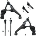 thumbnail image 1 of Detroit Axle - Front Lower Control Arms w/Ball Joint Tie Rods Replacement for Chevy Silverado GMC Sierra 2500 3500 HD Fits select: 2014-2016 CHEVROLET SILVERADO C2500 HEAVY DUTY LT, 1 of 7