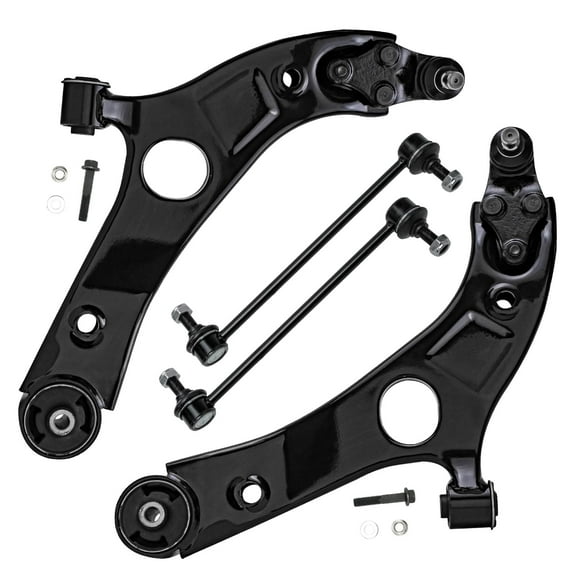 Detroit Axle - Front Lower Control Arms w/Ball Joints for 2012-2014 Hyundai Sonata, 2012-2015 Kia Optima, 2 Lower Control Arm w/Ball Joint, 2 Sway Bars Replacement