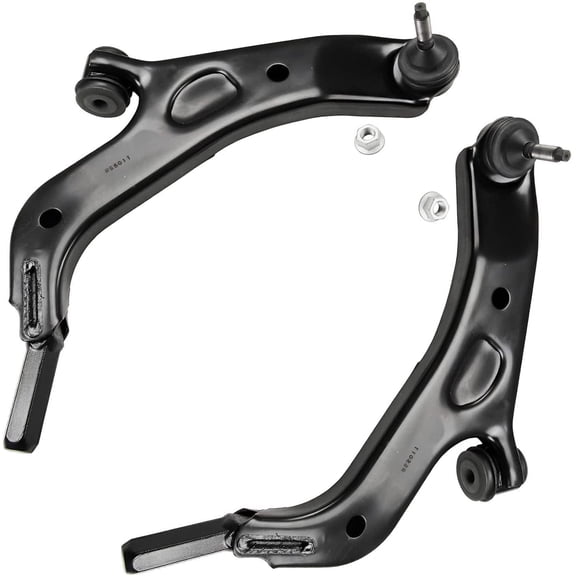 Detroit Axle - 2pc Front Control Arms for 2009 Ford Flex, 2008-2009 Ford Taurus X Mercury Sable, Lower Control Arms w/Ball Joint Replacement