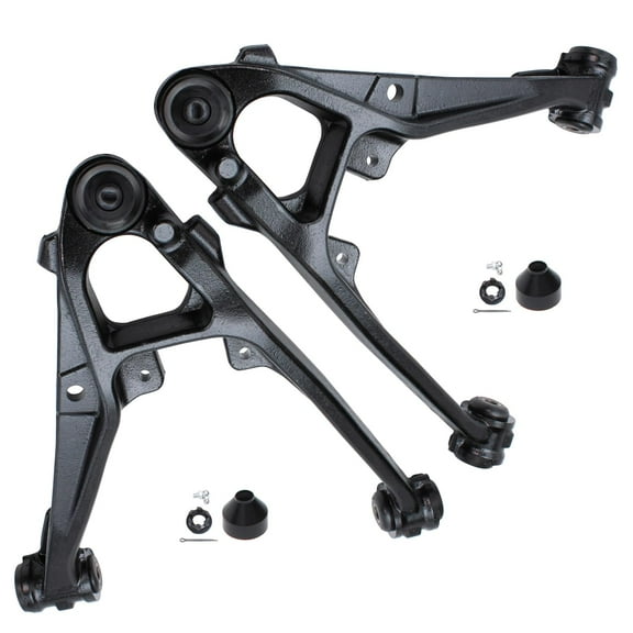 Detroit Axle - Front Lower Control Arms w/Ball Joints for Cadillac Escalade ESV EXT Chevy GMC Avalanche Silverado Sierra 1500 Tahoe Yukon, 2 Lower Control Arms & Ball Joints Pair Replacement