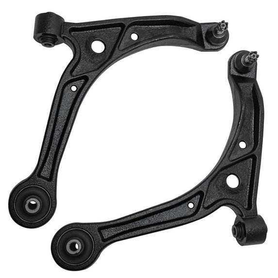 Detroit Axle - Front Lower Control Arms w/Ball Joints for Honda Odyssey 1999 2000 2001 2002 2003 2004, Lower Control Arms Ball Joints Assemblies, Driver and Passenger Side, Replacement Pair Set