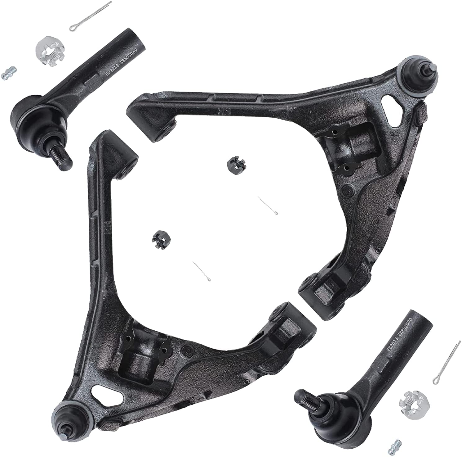 Detroit Axle - Front Lower Control Arms w/ Ball Joints and Outer