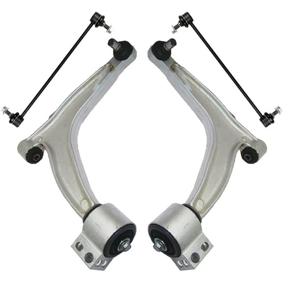 Detroit Axle - Front Lower Control Arms w/Ball Joints Sway Bar Links Replacement for 2003-2011 Saab 9-3 9-3X