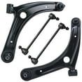 thumbnail image 1 of Detroit Axle - Front Lower Control Arms w/Ball Joints Sway Bar Links Replacement for 2007-2017 Dodge Caliber Jeep Compass Patriot - 4pc Set, 1 of 4