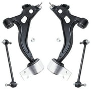 Detroit Axle - Front Lower Control Arms w/Ball Joints Sway Bars Replacement for 2005-2007 Ford Five Hundred Freestyle