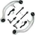 thumbnail image 1 of Detroit Axle - Front Lower Control Arms w/Ball Joints Tie Rods Sway Bars Replacement for Nissan 350Z Infiniti G35, 1 of 6