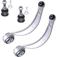 thumbnail image 1 of Detroit Axle - Front Lower Forward Control Arms Ball Joints Replacement for 2002 2003 2004 2005 Jaguar S-Type 16mm Threads - 4pc Set, 1 of 4