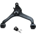 thumbnail image 1 of Detroit Axle Front Lower Left Control Arm + Lower Ball Joint Replacement for 2002 - 2004 Jeep Liberty - 2pc Set, 1 of 3