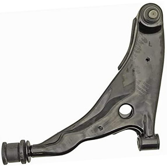 Detroit Axle - Front Lower Left Control Arm w/Ball Joint Assembly Replacement for Chrysler Sebring Stratus Mitsubishi Eclipse Fits select: 2002-2003 MITSUBISHI GALANT ES/LS/GTZ