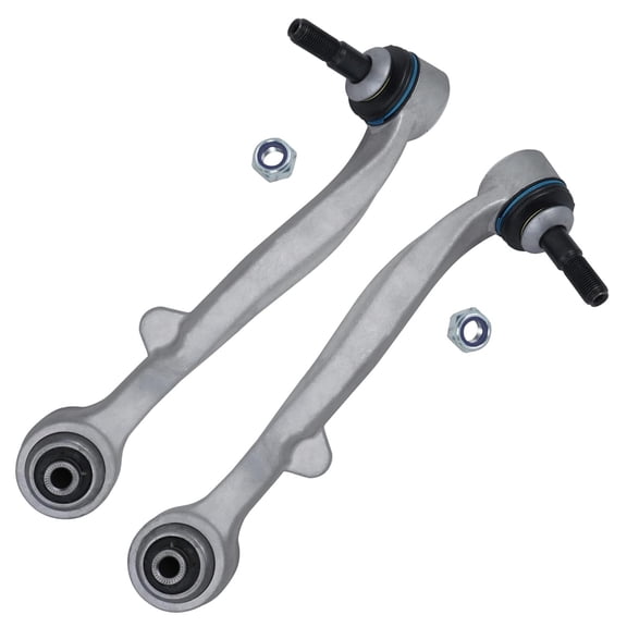 Detroit Axle - Front Lower Rearward Control Arms w/Lower Ball Joints Replacement for BMW 645Ci 650i 745i 745Li 760i 760Li