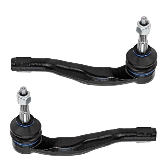 Detroit Axle - Front Outer Tie Rod End Links Assembly Replacement for Chevrolet Malibu Buick Lacrosse Regal Tourx Sportback - 2pc Set