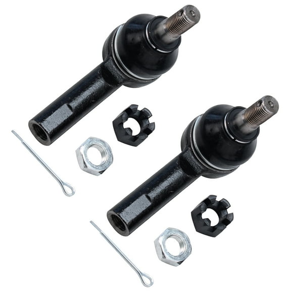 Detroit Axle - Front Outer Tie Rod End Links Replacement for Ford Taurus Mercury Sable - 2pc Set
