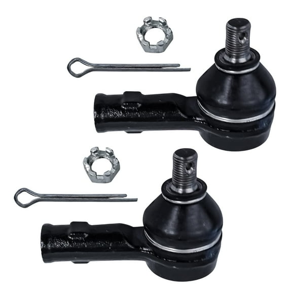 Detroit Axle - Front Outer Tie Rod Ends Replacement for Chevy LUV Isuzu Pickup Trooper Fits select: 1986-1987 ISUZU PUP SPACE CAB, 1979-1982 CHEVROLET LUV