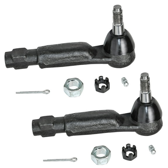 Detroit Axle - Front Outer Tie Rod Ends Replacement for Ford Mustang Mercury Cougar Marquis Zephyr Fits select: 1989-1993 FORD MUSTANG LX, 1987-1988 FORD MUSTANG GT