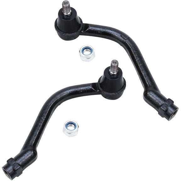 Detroit Axle - Front Outer Tie Rod Ends Replacement for Hyundai Azera Sonata - 2pc Set Fits select: 2007-2008 HYUNDAI SONATA GLS, 2006 HYUNDAI SONATA GLS/LX