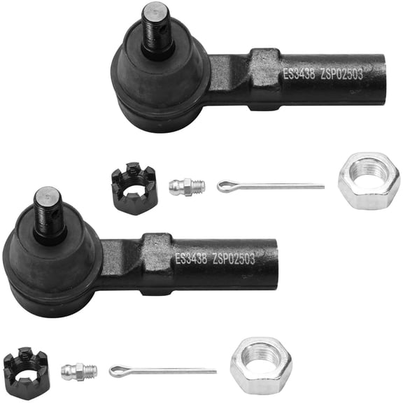 Detroit Axle - Front Outer Tie Rod Ends Replacement for Infiniti I30 I35 Nissan 240SX Altima Maxima Fits select: 2004-2008 NISSAN MAXIMA SE/SL, 2002-2004 NISSAN ALTIMA BASE/S/SL