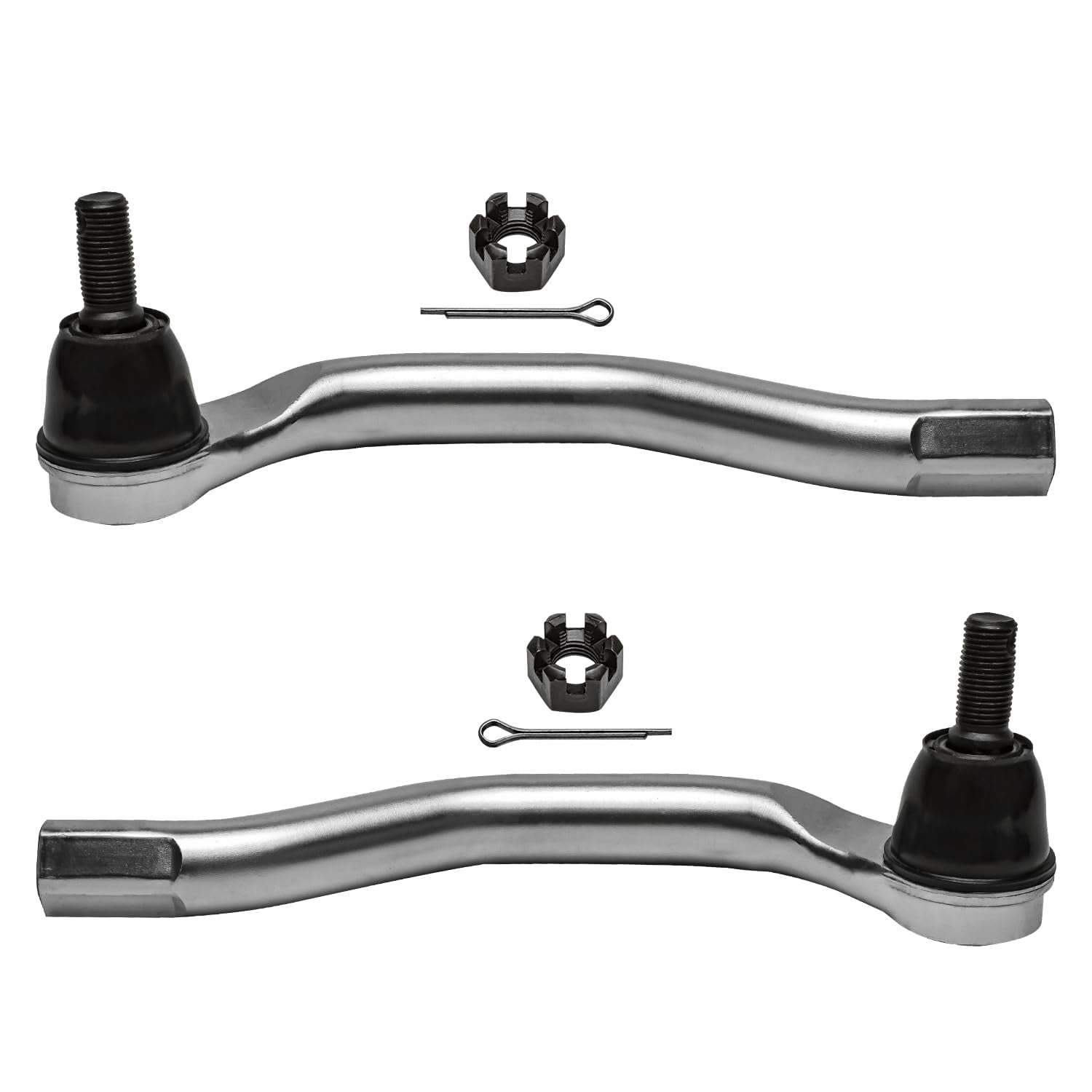 Detroit Axle Front Inner & Outer Tie Rod End Kit For 2012-2015 Honda Civic & 2013-2019 Acura ILX