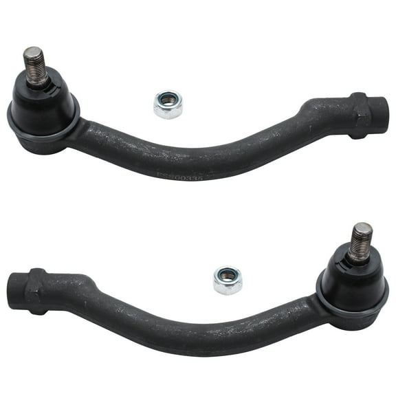 Detroit Axle - Front Outer Tie Rod Ends Replacement for 2008 2009 2010 2011 Hyundai Azera [ 2009-2010 Hyundai Sonata]