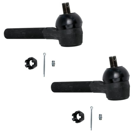 Detroit Axle - Front Outer Tie Rod Ends Replacement for Chevrolet GMC C3500 C3500HD