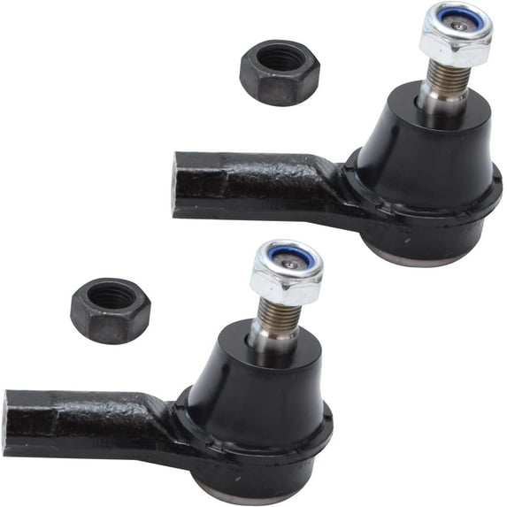 Detroit Axle - Front Outer Tie Rod Ends Replacement for Ford Aspire Kia Rio