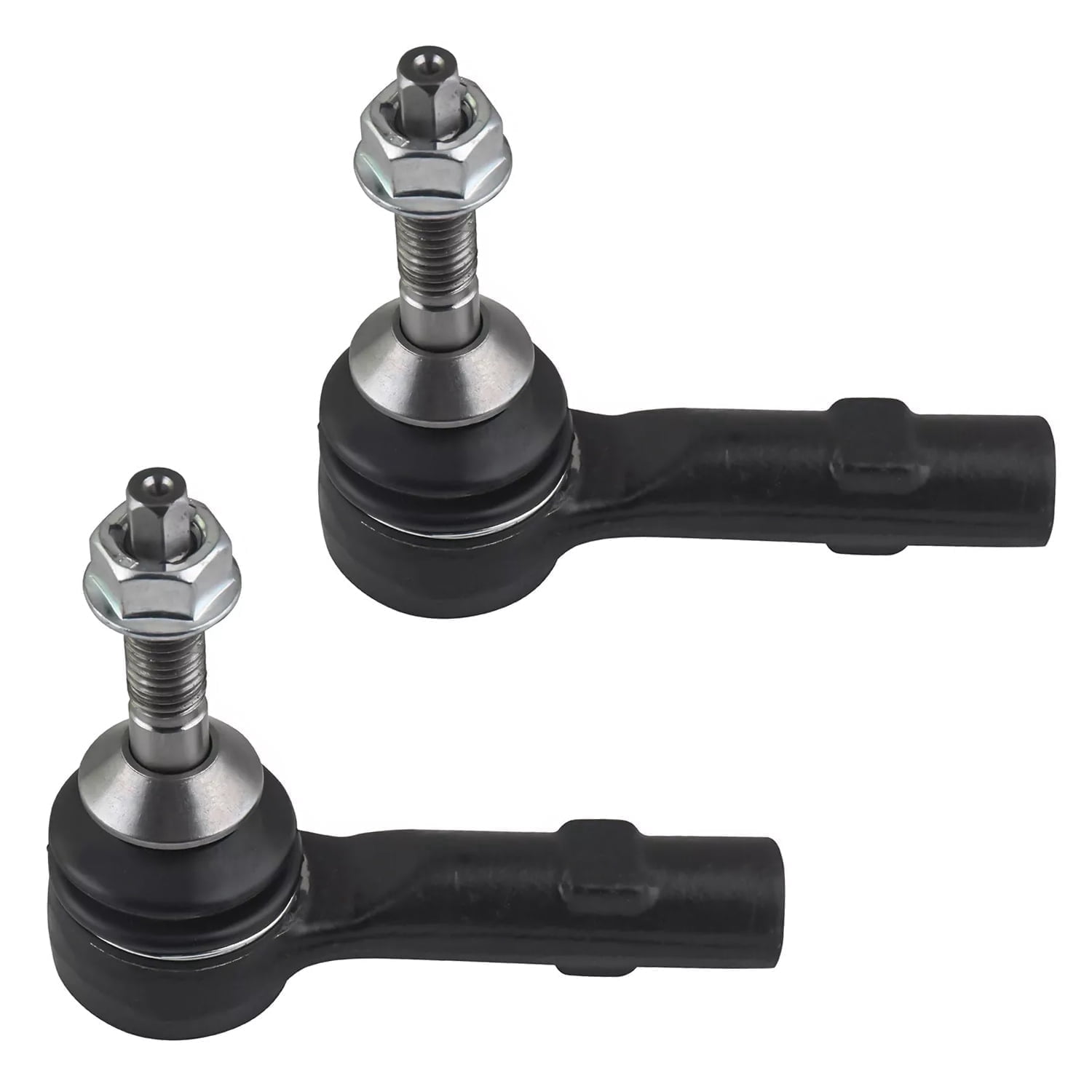 Detroit Axle - 2pc Front Tie Rods for Ford Taurus X Flex Freestyle Five Hundred Police Responder Hybrid SSV Plug-In Hybrid Lincoln MKS MKT Mercury Montego Sable, 2 Outer Tie Rod Ends Set Replacement