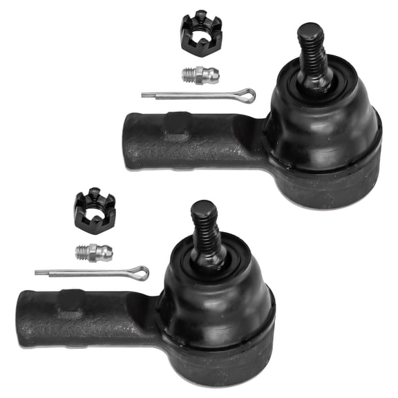 Detroit Axle - Front Outer Tie Rod Links Replacement for 2006 2007 Ford Focus