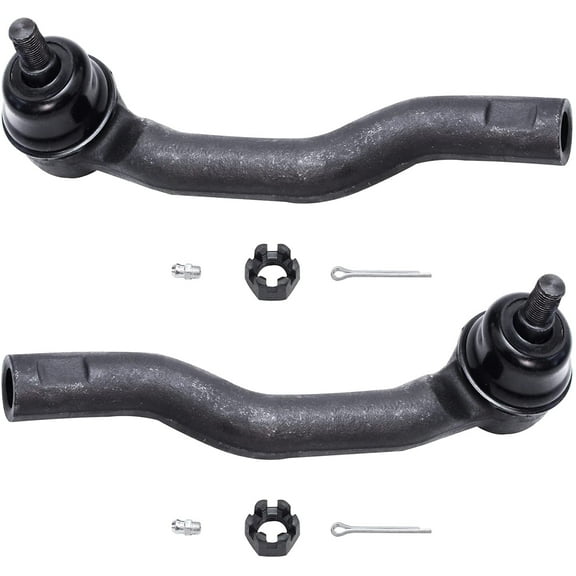 Detroit Axle - Front Outer Tie Rod Ends for 2007-2014 Ford Edge, 2007-2015 Lincoln MKX