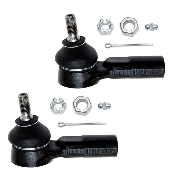 Detroit Axle - Front Outer Tie Rods for Ford Escort EXP Tempo Mercury LN7 Lynx Topaz 2 Outer Tie Rod Ends Replacement