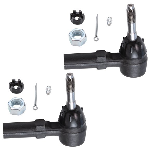Detroit Axle - Front Outer Tie Rods for Pontiac Grand Prix Buick Regal Chevy Monte Carlo Lumina Olds Cutlass Supreme 2 Outer Tie Rod Ends Replacement