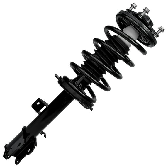 Detroit Axle - Front Passenger Side Loaded Strut Assembly Replacement for Ford Escape Mazda Tribute Mercury Mariner Fits select: 2001-2012 FORD ESCAPE XLT, 2008-2011 MERCURY MARINER PREMIER
