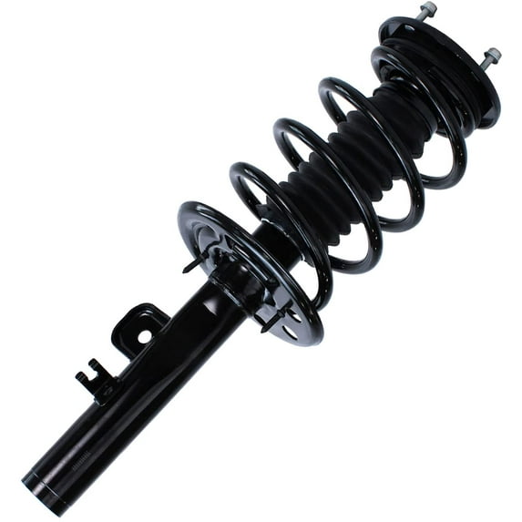 Detroit Axle - Front Passenger Side Strut with Coil Spring Assembly 272535 Replacement for 2009 2010 2011 2012 Ford Flex (NO Turbo)