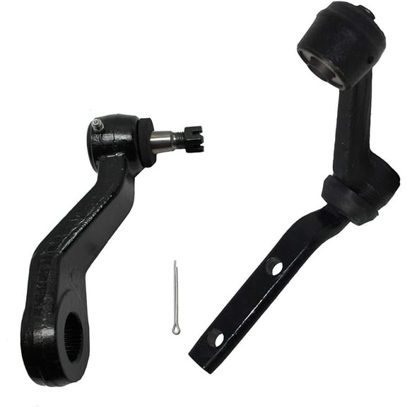 Detroit Axle - Front Pitman Arm and Idler Arm Replacement for 1995-2002 Ford Crown Victoria Lincoln Town Car Mercury Grand Marquis