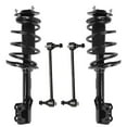 thumbnail image 1 of Detroit Axle - 4pc Front Suspension Kit for 2010-2013 Highlander Lexus RX350 RX450h, Quick Struts w/Coil Spring Sway Bars 2011 2012 Replacement Struts Shocks Assembly, 1 of 8