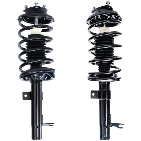 Detroit Axle - Front Quick Struts with Coil Spring Assembly Replacement for 2000 2001 2002 2003 2004 2005 Ford Focus Excludes SVT