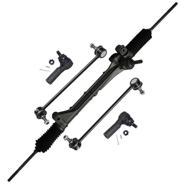 Detroit Axle Power Steering Rack & Pinion With Outer Tie Rods For Ford Escape, Mercury Mariner, Mazda Tribute (2001-2012) – 3-Piece Kit