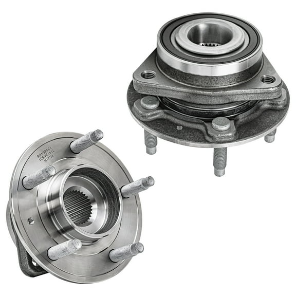 Detroit Axle - Front or Rear 2pc Wheel Bearing Hubs for Buick Envision Lacrosse Regal Sportback Tourx Cascada, 2 Wheel Bearing & Hubs Assembly Set Replacement