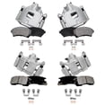 thumbnail image 1 of Detroit Axle - 8pc Front & Rear Disc Calipers + Brake Pads Replacement for 2000-2005 Chevrolet Impala 2000-2004 Monte Carlo 1998 Oldsmobile Intrigue, 1 of 6