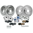 thumbnail image 1 of Detroit Axle - Brake Kit for Chrysler Town & Country Dodge Grand Caravan VW Routan, 11.89'' inch Front and 12.00'' inch Rear Disc Brake Rotors Ceramic Brake Pads Brake Calipers Replacement, 1 of 8