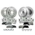 thumbnail image 1 of Detroit Axle - Front & Rear Brakes and Rotors Brake Pads Brake Calipers Replacement for Chevy Impala Fits select: 2006-2008 CHEVROLET IMPALA LT, 2009 CHEVROLET IMPALA 1LT, 1 of 8