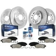 thumbnail image 1 of Detroit Axle - Front Rear Disc Rotors Ceramic Brake Pads for Chevrolet Silverado GMC Sierra Suburban Yukon XL 1500 Tahoe Avalanche Cadillac Escalade ESV EXT: 12.99" Front & 13.58" Rear Rotors, 1 of 9