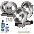 thumbnail image 1 of Detroit Axle - Front Rear Brakes and Rotors Brake Pads Replacement for Toyota Sequoia Fits select: 2002-2007 TOYOTA SEQUOIA SR5, 2001 TOYOTA SEQUOIA LIMITED, 1 of 8