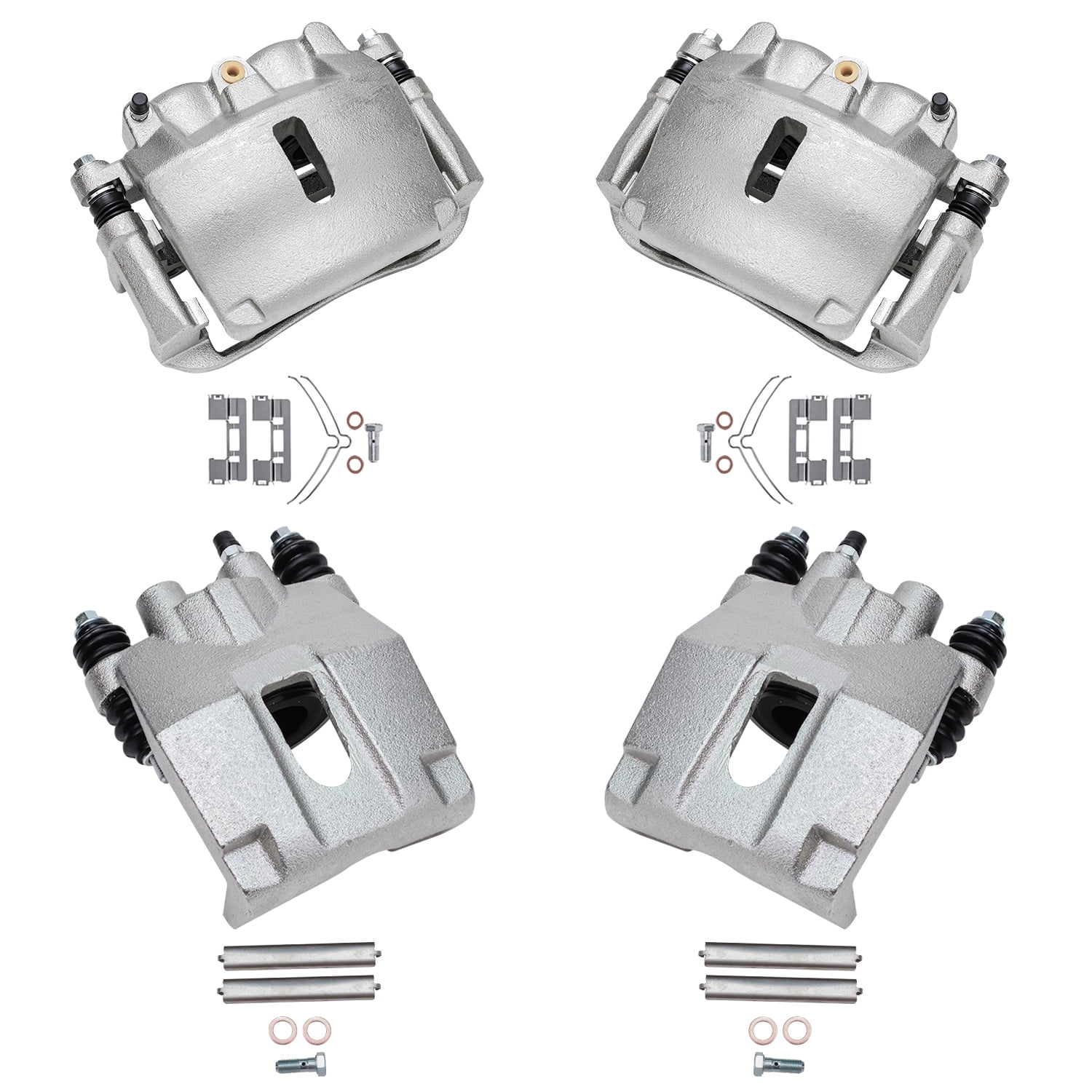 Detroit Axle Front & Rear Disc Brake Calipers Replacement for Ford F