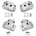 thumbnail image 1 of Detroit Axle - Front & Rear Disc Brake Calipers w/Bracket Replacement for 2006-2008 Dodge Ram 1500, 1 of 6