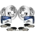 thumbnail image 1 of Detroit Axle - Brake Kit for Chevrolet Malibu Impala Buick Regal Lacrosse Allure, Vented Disc Brake Rotors Ceramic Brake Pads Replacement: 12.64" inch Front and 12.40" inch Rear Rotors, 1 of 7