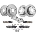 thumbnail image 1 of Detroit Axle - Brake Kit for Silverado Sierra 1500 Astro Tahoe Safari Yukon Front Rear Rotors Brake Pads Front Brake Calipers for Replacement, 1 of 7