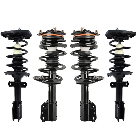 Detroit Axle - Front and Rear Strut w/ Coil Spring Assembly for 97-03 Buick Century LaCrosse Regal Pontiac Grand Prix Excludes 18" Wheel Models - 4pc Set