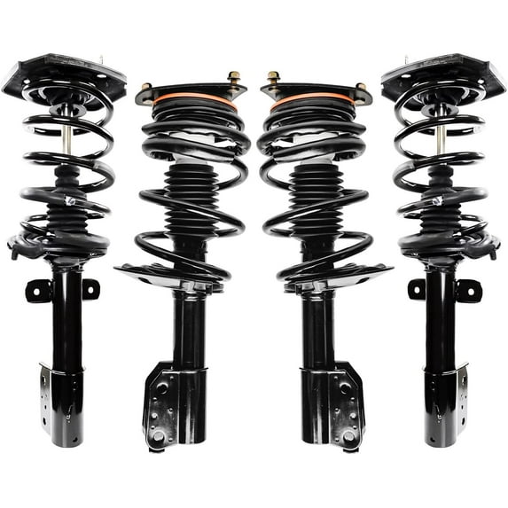 Detroit Axle - Front & Rear Struts & Coil Springs Replacement for Chevrolet Impala Buick LaCrosse Allure - 4pc Set