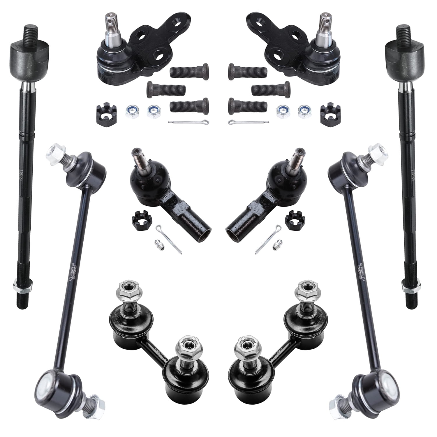 Detroit Axle Rear Struts Springs & Sway Bars Kit For Lexus ES300 Toyota Avalon Camry Solara