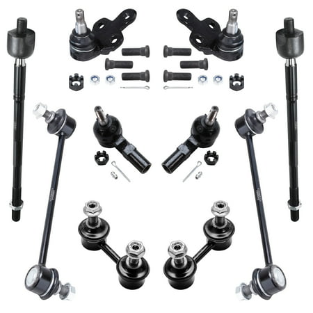 Detroit Axle - Front Rear Sway Bar for Lexus ES300 Toyota Avalon Camry, Lower Ball Joint, Front Inner Outer Tie Rod